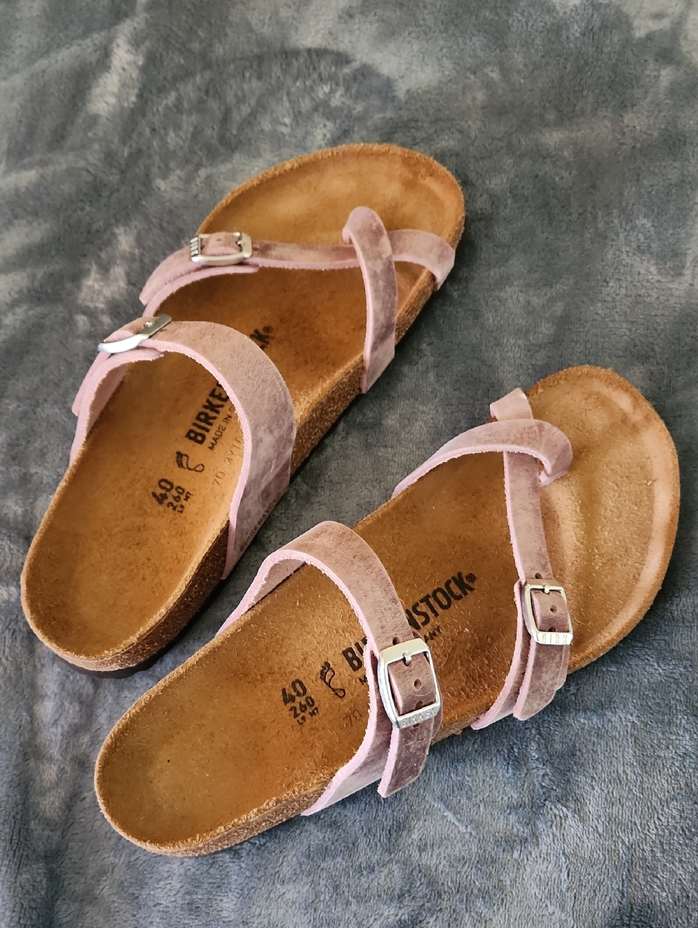 BIRKENSTOCK Mayari Oiled Leather, Lavender, Size 40 - Picture 3 of 13